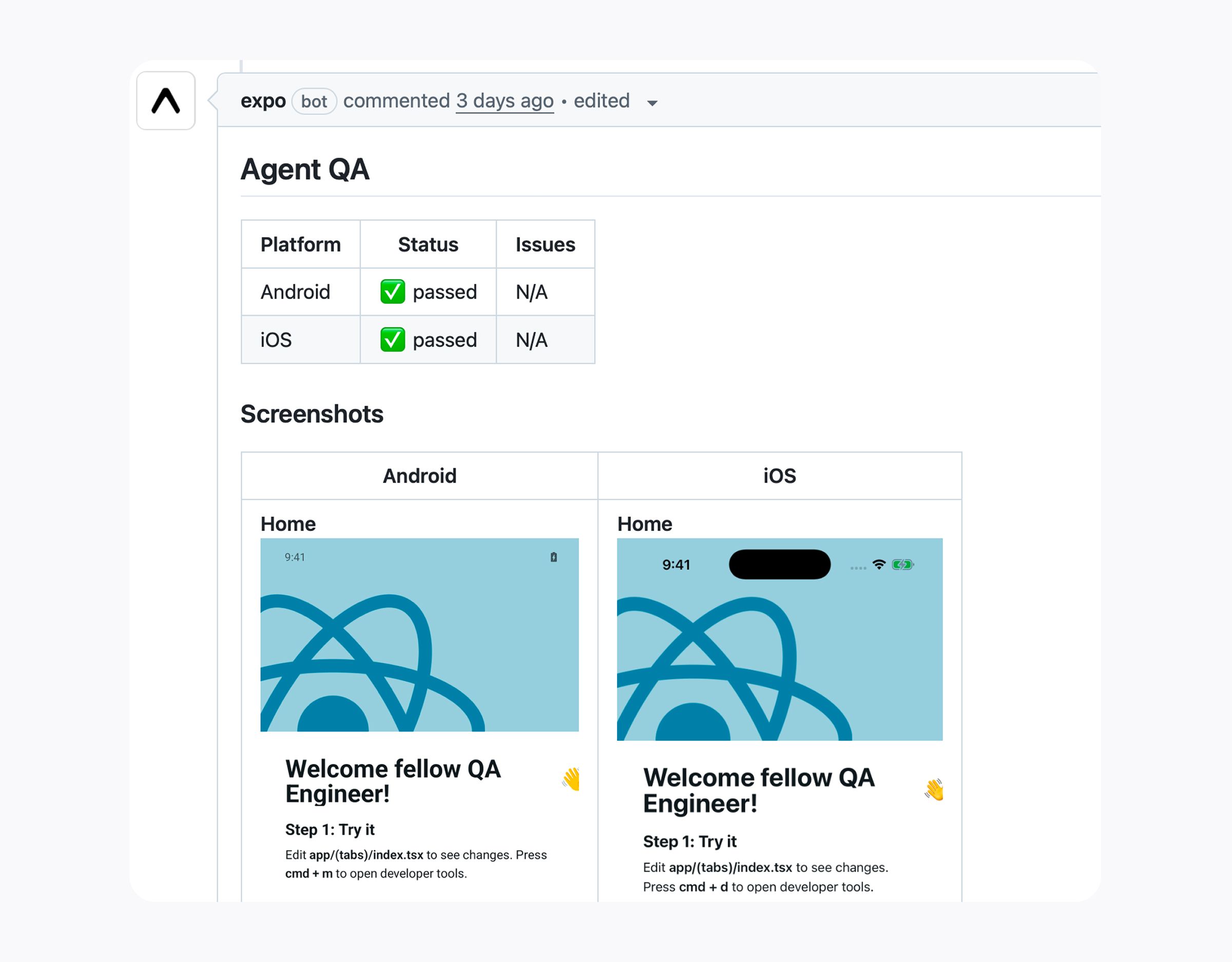 QA Agent 前后对比