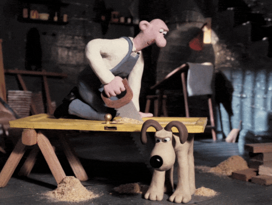 Gromit 诞生的那个段落