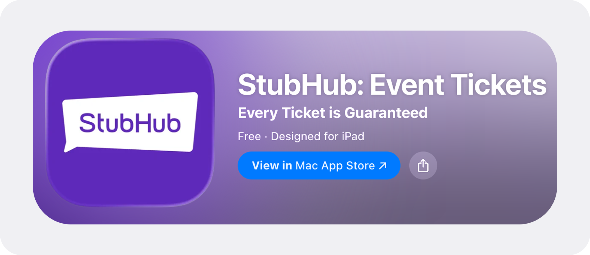 StubhubのASO