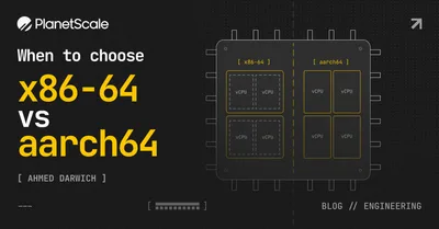 When to choose x86-64 vs aarch64 的题图
