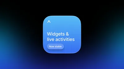iOS widgets and Live Activities are stable in Expo SDK 56