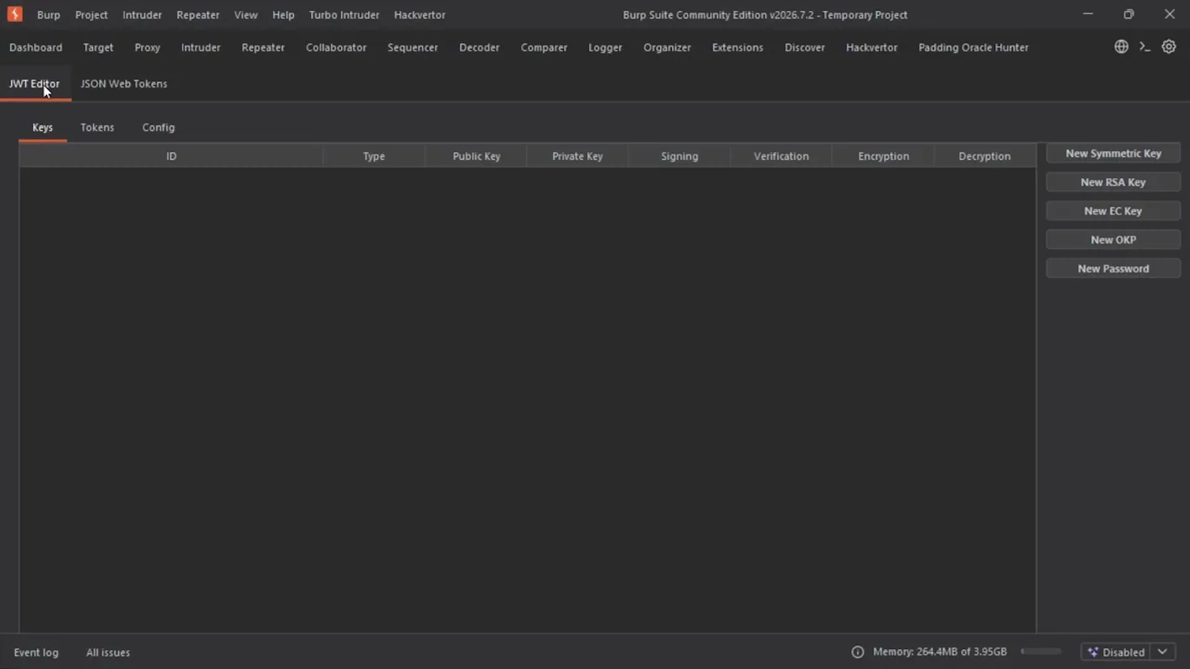 把 JWT Editor 的 RSA 密钥转成 PEM 时多出 0D 字节的端到端演示
